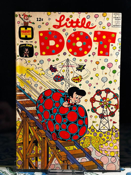 Little Dot #109 (1970 Harvey Comics) – FN/VF – Polka Dot Princess of the Bronze Age
