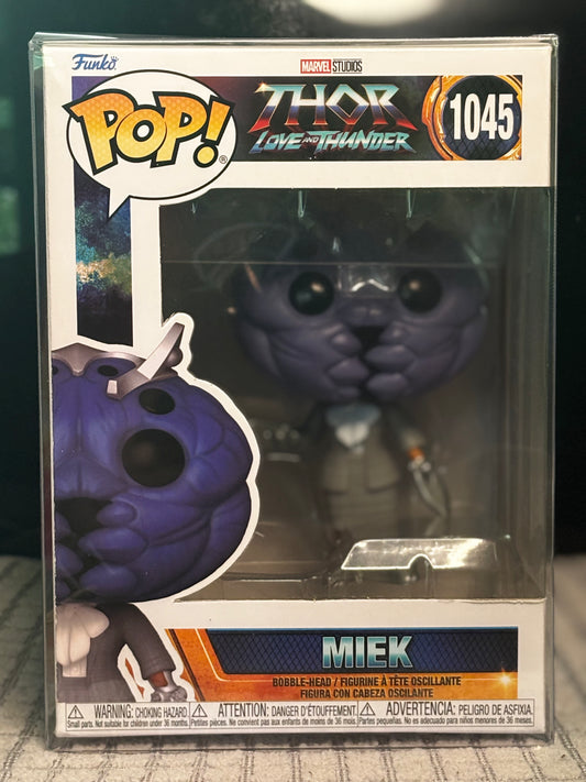 Funko Pop Marvel Miek #1045 – Vinyl Figure IN BOX – Thor: Love and Thunder Korg's Ally MCU Collectible