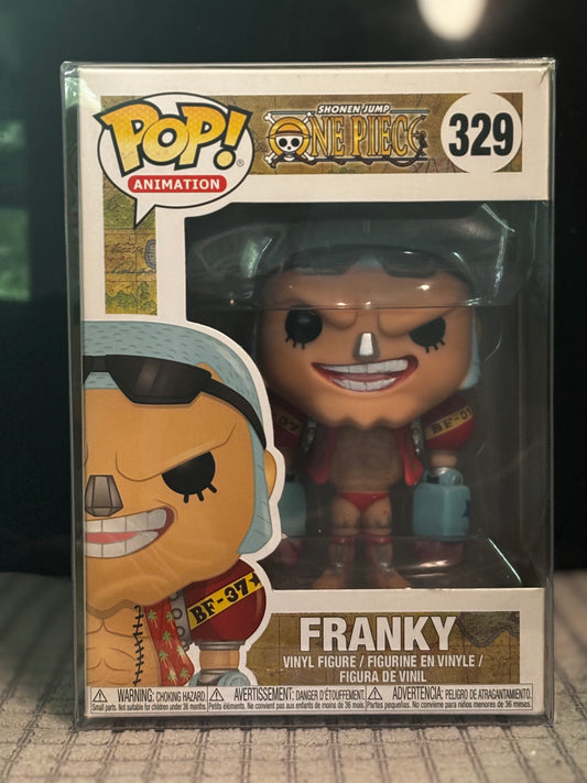 Funko Pop One Piece Franky #329 – Vinyl Figure IN BOX – Anime Collectible Straw Hat Pirates