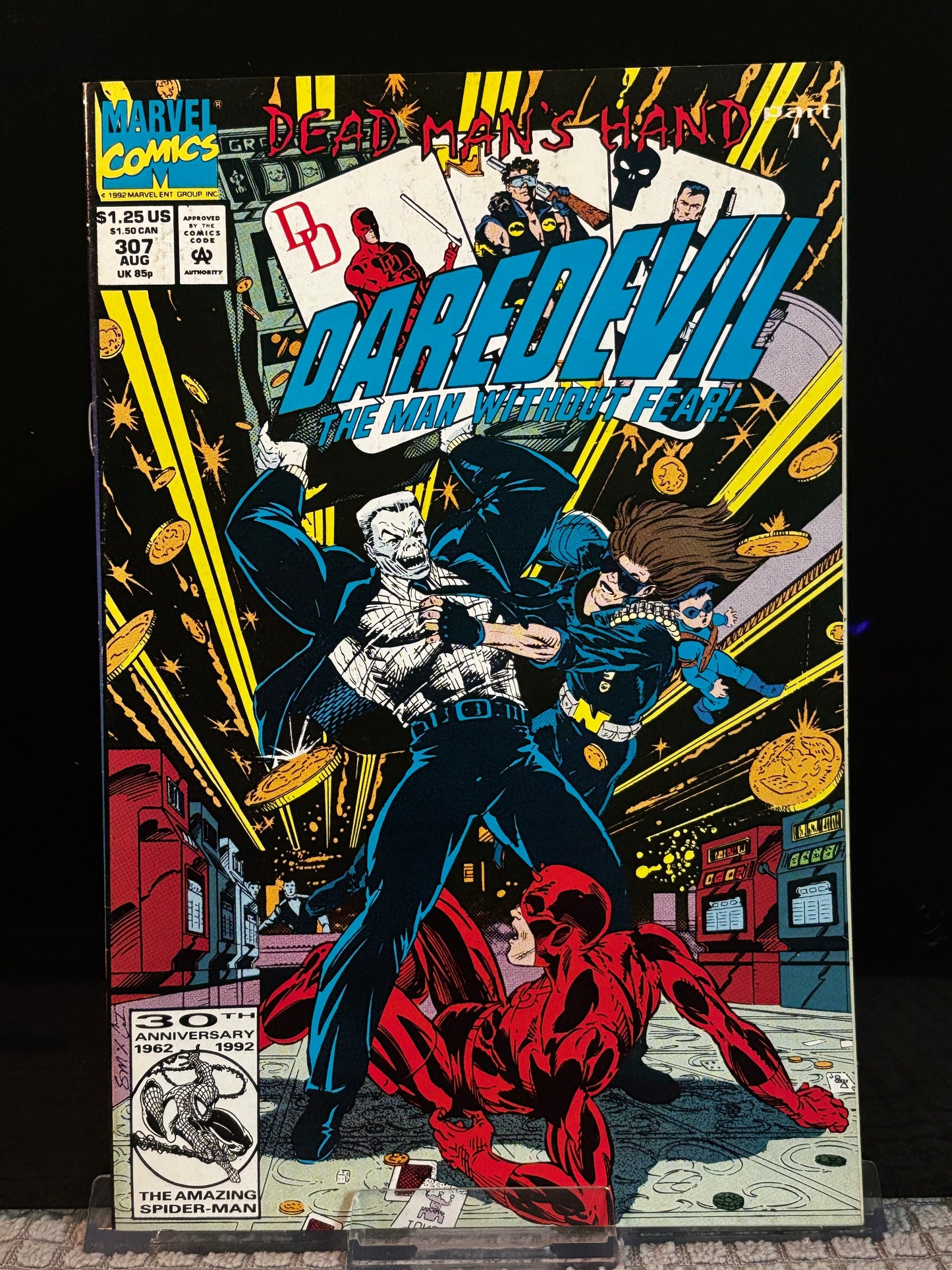 Daredevil #298–300, 306, 307, 313, 322, 336, 354 (1964 Marvel) VF+ to VF/NM – Fall of Kingpin & Post-Miller Lot