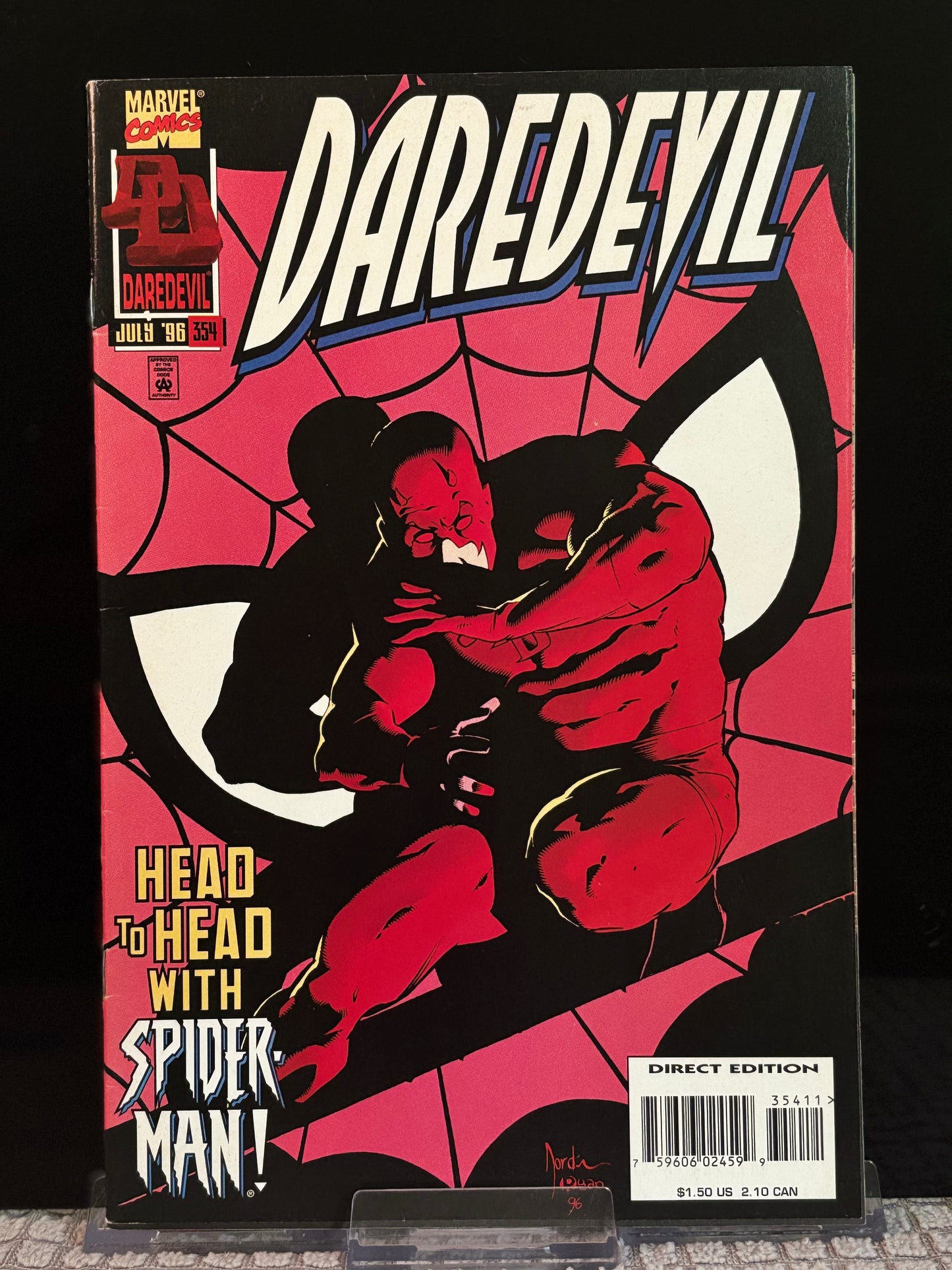 Daredevil #298–300, 306, 307, 313, 322, 336, 354 (1964 Marvel) VF+ to VF/NM – Fall of Kingpin & Post-Miller Lot