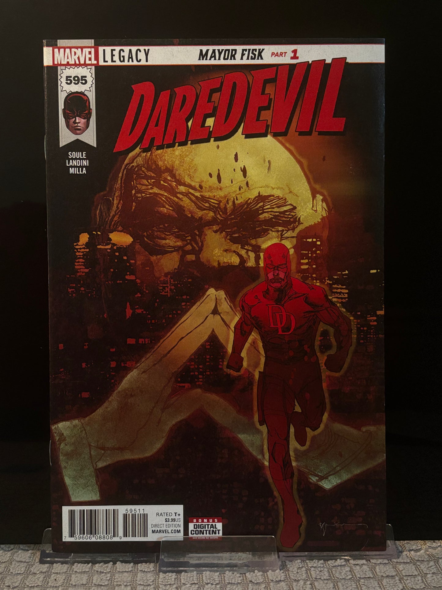 Daredevil #4, 5, 8, 595 (2015 Marvel) VF/NM Charles Soule Run – Wilson Fisk Mayor Storyline Begins