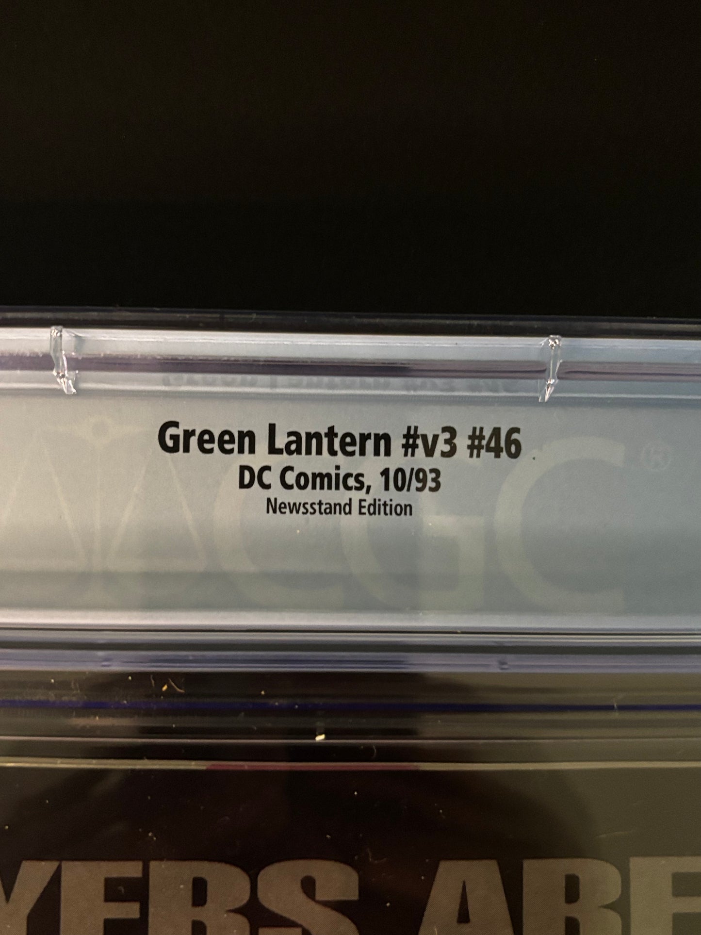 Green Lantern #46 CGC 9.2 | DC 1993 | Reign of the Supermen Tie-In | Hal Jordan vs. Mongul!