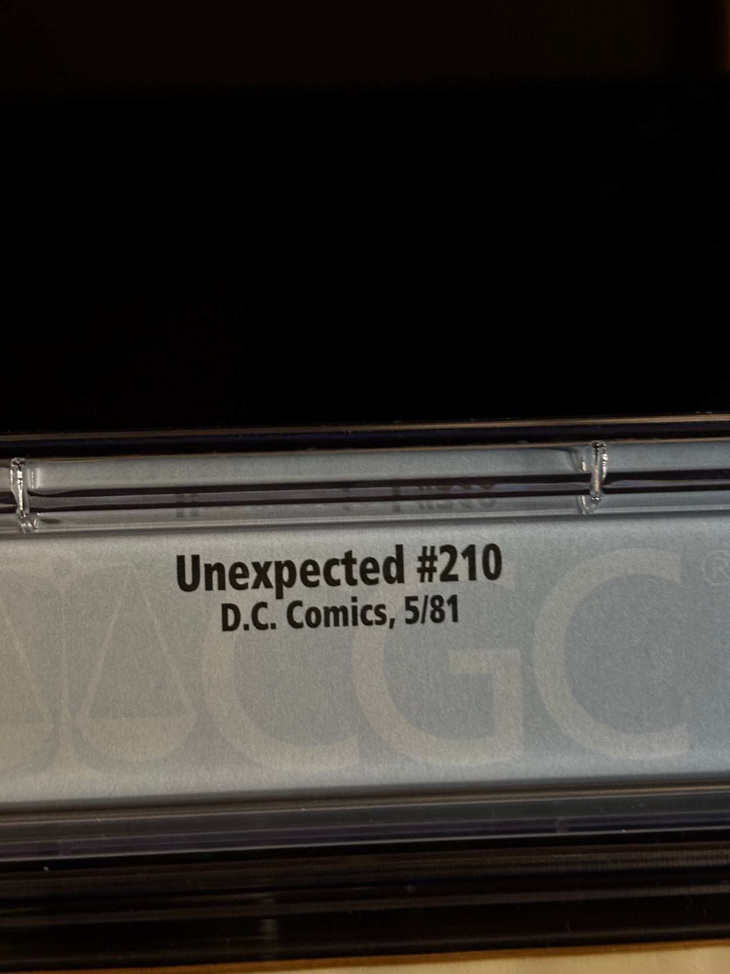 The Unexpected #210 (1981 DC) CGC 9.4 | Bronze Age Horror Anthology | High Grade